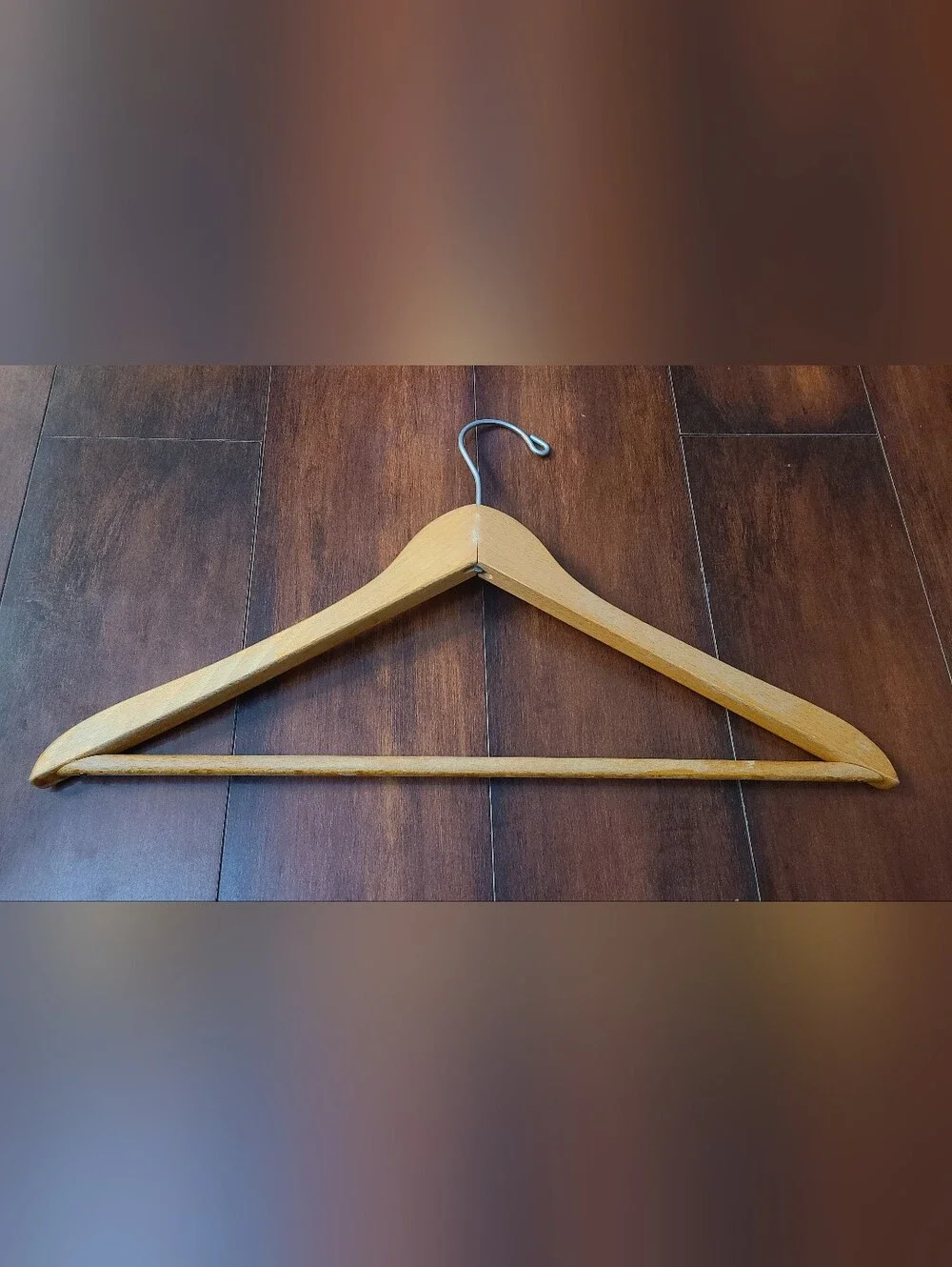 Vtg Loew's Hotels Wooden Hanger Mid-Century Hotel Advertising Memorabilia